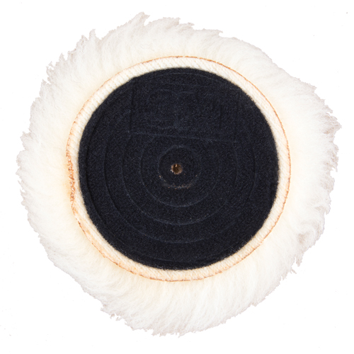 3" x 15/16" Finesse-it Knit Buffing Pad, 3" Dia., Wool Blend Fastek
