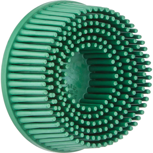 Scotch-Brite Roloc Bristle Disc, Ceramic, Coarse Grit, 2" Dia. Fastek