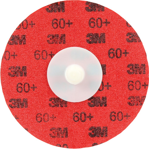 Disque &agrave; d&eacute;ligner durable II Roloc Cubitron, 3" dia., Grain 60+, C&eacute;ramique Fastek