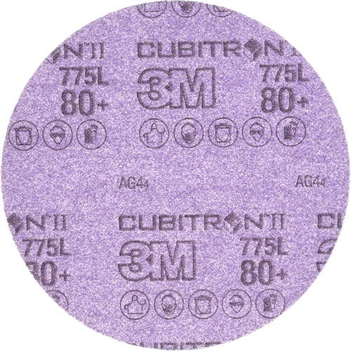 Disque Cubitron II 775L de 6" - Grain 80, dia 6", Grain 80+ Fastek