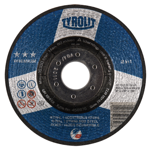 2-IN-1 Combination Wheel - 6", Type 27 Fastek