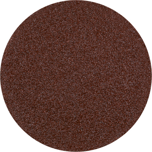 Lock Back Sanding Disc - 3", 3" Dia., 36 Grit, Aluminum Oxide Fastek