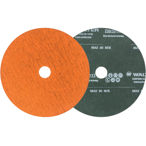Coolcut XX Sanding Disc, 4-1/2" Dia., 36 Grit, Ceramic Fastek