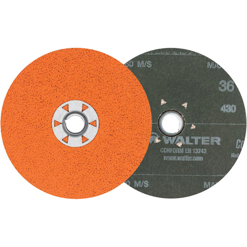 Coolcut XX Sanding Disc, 5" Dia., 36 Grit, Ceramic Fastek