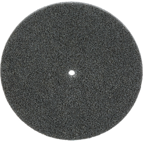 Scotch-Brite EXL Unitized Wheel, 5" x 1/4", 1/4" Arbor, Fine Grit, Silicon Carbide Fastek