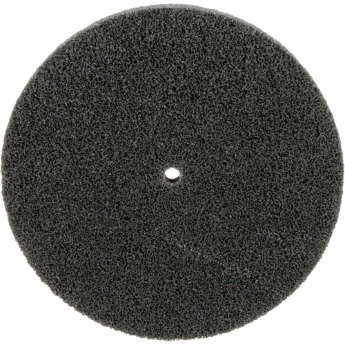 Scotch-Brite EXL Unitized Wheel, 5" x 1/2", 1/4" Arbor, Fine Grit, Silicon Carbide Fastek