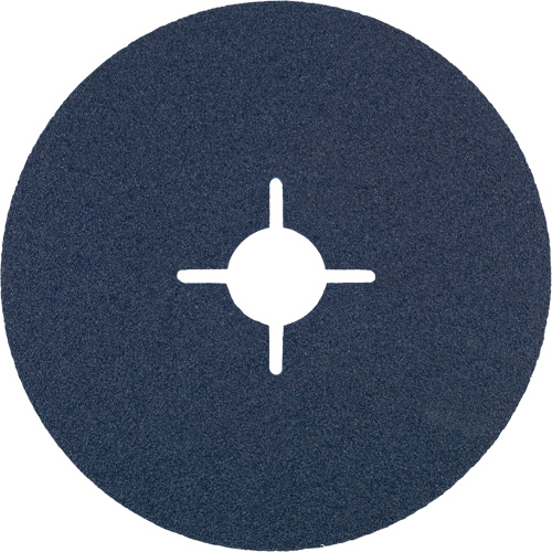 Disque de ponçage en fibre de r&eacute;sine, Zirconium, 36, 5" Dia x 7/8" Arbre Fastek