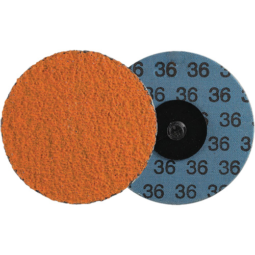 Twist Coolcut XX Sanding Disc, 2" Dia., 36 Grit, Ceramic Fastek