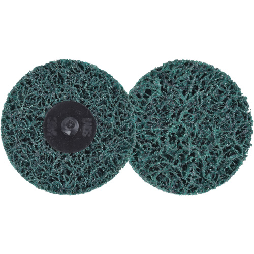 Scotch-Brite Roloc Clean & Strip XT Pro Extra Cut Disc, 3" Dia., Extra Coarse Grit, Aluminum Oxide Fastek