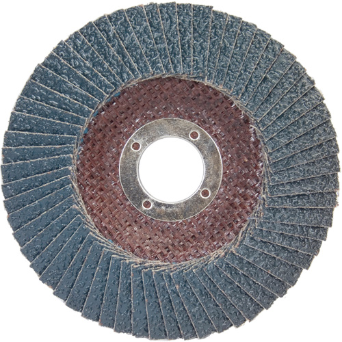 Bluefire Flap Disc, 5" x 7/8", Type 29, 40 Grit, Zirconia Alumina Fastek