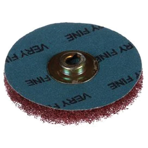 Standard Abrasives Quick Change Buff and Blend HS Disc, 2" Dia., Very Fine Grit, Aluminum Oxide Fastek