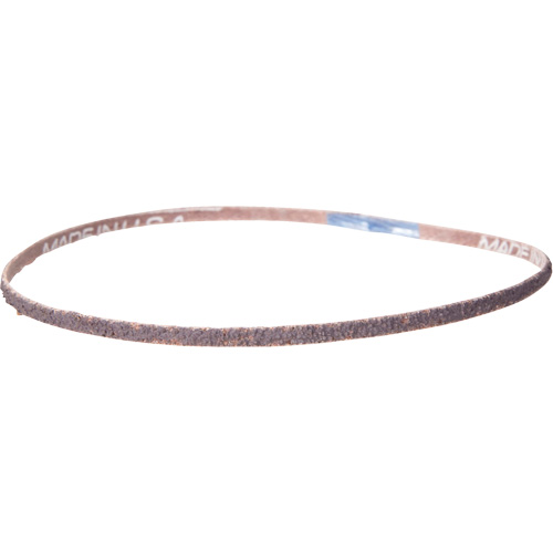 Courroie en toile pour ponceuse Metalite, 3/8" la x 13" lo, Oxyde d'aluminium, Grain Cors&eacute;/P80 Fastek