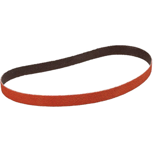 Cubitron II 984F Abrasive Belt, 1/2" W x 24" L, Ceramic, 80+ Grit Fastek
