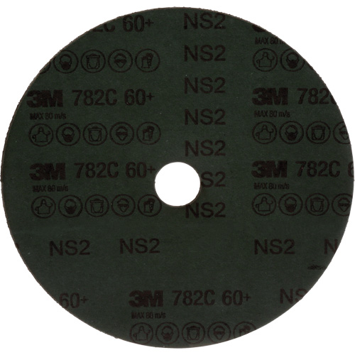 782C Fibre Disc, Ceramic, 60+, 7" Dia x 7/8" Arbor Fastek