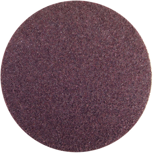 Non-Woven Hook & Loop Disc, 4" Dia., Medium Grit, Aluminum Oxide Fastek