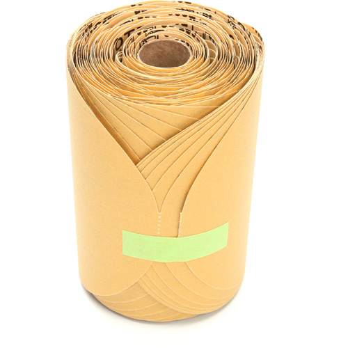 Stikit Gold Paper 216U Disc Roll, Aluminum Oxide, 6" W x 87' L, P220 Grit Fastek