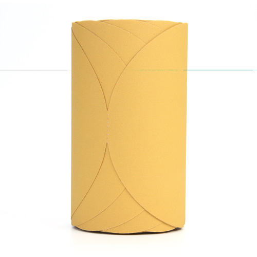Stikit 255L Gold Film Disc Roll, 6" Dia., P180 Grit, Aluminum Oxide Fastek