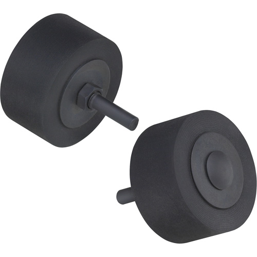 2" x 1" x 1/4" Rubber Cushion Polishing Wheel 45129 Fastek
