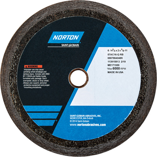 Gemini&reg; Non-Reinforced Portable Snagging Wheel Fastek