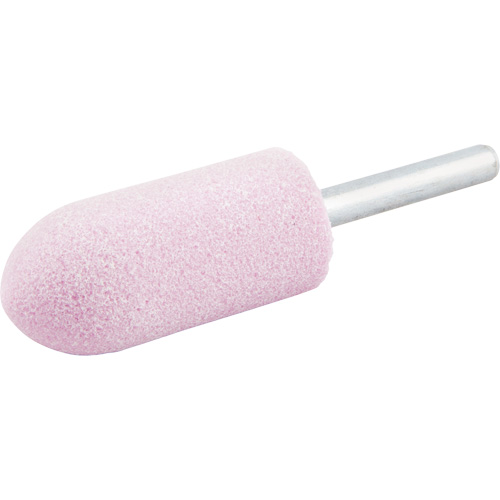 Meule mont&eacute;e vitrifi&eacute;e, A11, Oxyde d'aluminium, 7/8" dia., 2" lo, 80 Grain Fastek