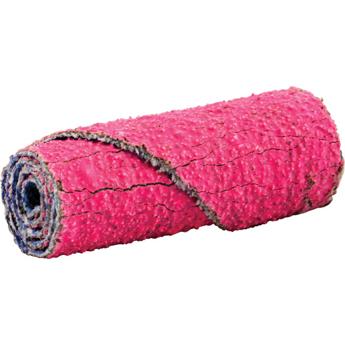 R982 Cartridge Roll, 60 Grit, 1/2" Dia., Ceramic Alumina, 1-1/2" L, 1/8" Arbor Fastek