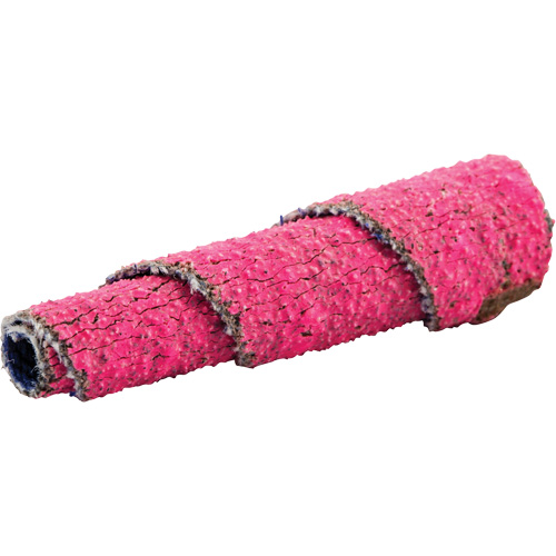 Rouleaux de cartouches en spirale pleine conique R928, 80 Grain, 3/8" dia., C&eacute;ramique d'alumine, 1-1/2" lo, 1/8" Dimension de l'arbre Fastek