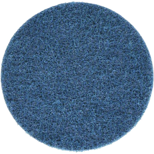 Disques non tiss&eacute;s autoagrippants &agrave; rechange rapide Bear-Tex, 5" dia., Grain Tr&egrave;s fin, Oxyde d'aluminium Fastek