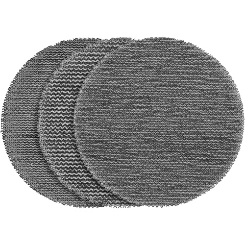 Mesh Sanding Discs with PowerGrid Tear Resistant Mesh, 3" Dia., Assorted Grit, Aluminum Oxide Fastek