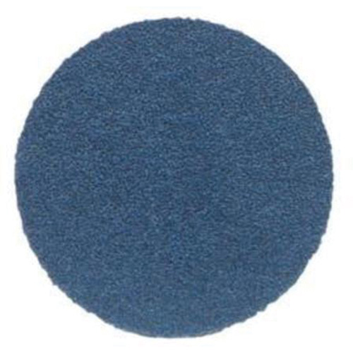 BlueFire Hook & Loop Disc, 6" Dia., 80 Grit, Zirconia Alumina, E-Weight Fastek