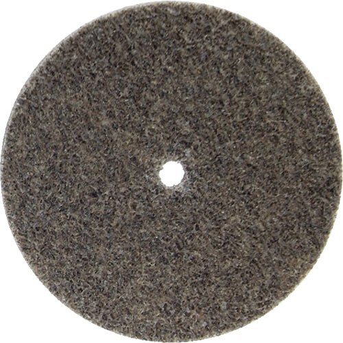 Bear-Tex&reg; Non-Woven Unified Wheel, 3" x 1/4", 3/8" Arbor, Medium Grit, Aluminum Oxide Fastek