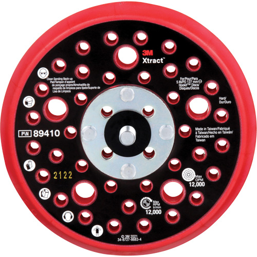 Xtract Hard Back-Up Pad Fastek