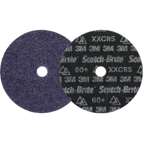 Disque de conditionnement des surfaces de pr&eacute;cision Scotch-Brite, HD-DH, 7" dia., Grain Tr&egrave;s grossier, C&eacute;ramique Fastek