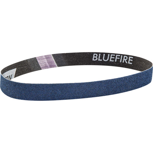 BlueFire Cloth File Belt, 3/4" W x 18" L, Zirconia Alumina, 120 Grit Fastek