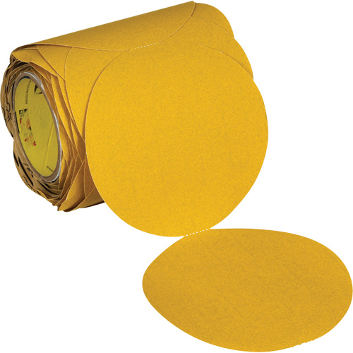 Stikit Gold Abrasive Disc Roll 09312, 6" Dia., 120 Grit, Aluminum Oxide Fastek