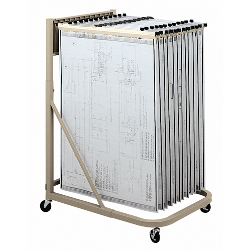 Heavy-Duty Mobile Stand, 43 5/8" to 61 5/8" H Fastek