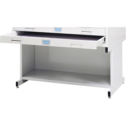 Base sur&eacute;lev&eacute;e pour les classeurs en acier Fastek