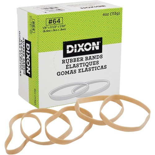 Rotex Rubber Bands, 3-1/2" x 1/4" Fastek
