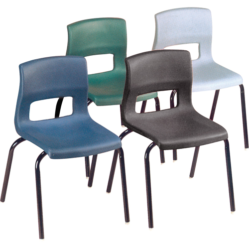 Horizon Chairs, Plastic, Blue Fastek