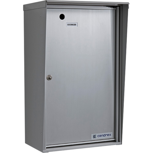 Boîtes de collection, Fixation En surface, 21" x 12-7/8", Aluminium Fastek