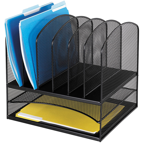 Onyx Steel Mesh Desktop Organizers Fastek