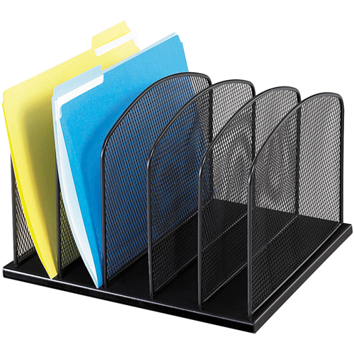 Onyx Steel Mesh Desktop Organizers Fastek
