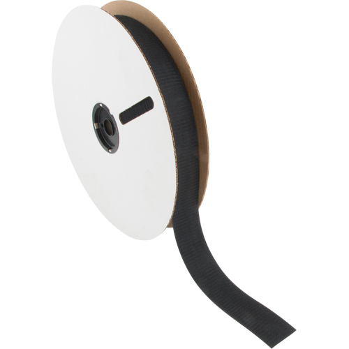 Bande d'attaches, Crochet, 50 vg x 2", Cousu, Noir Fastek