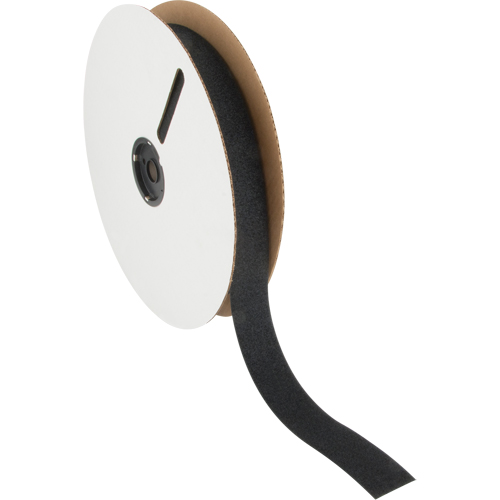 Bande d'attaches, Boucle, 50 vg x 2", Cousu, Noir Fastek