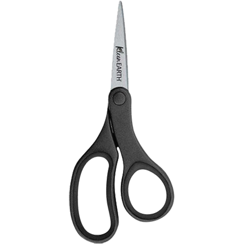 KleenEarth Hard Handle Scissors, 7", Rings Handle Fastek