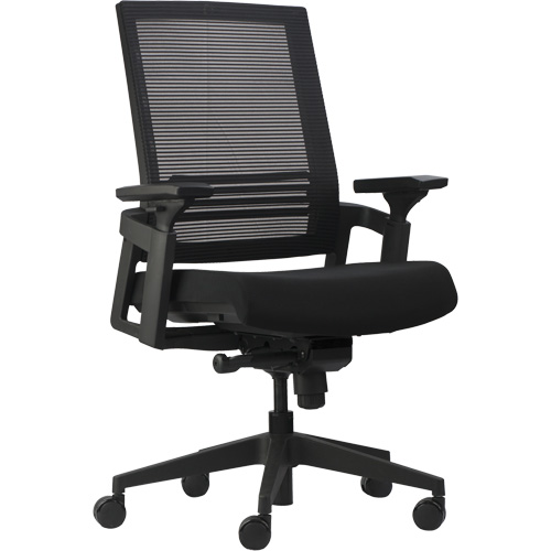 Activ&reg; A-37 Office Chairs, Mesh, Black, 275 lbs. Capacity Fastek