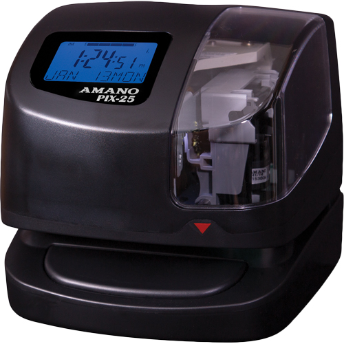 Horloge de pointage avec horloge atomique, Num&eacute;rique Fastek