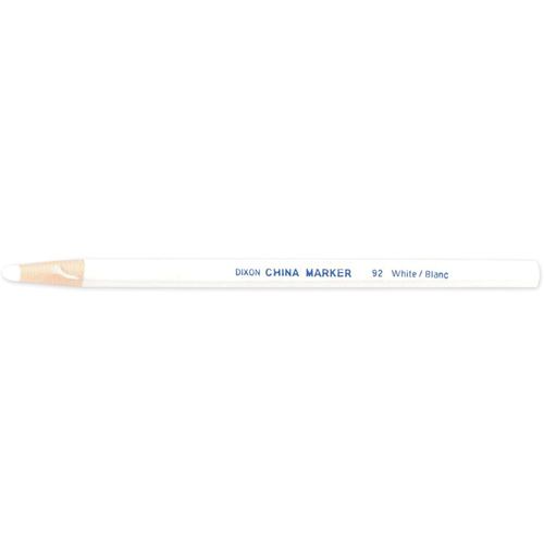 Dixon&reg; China Marker - White Fastek