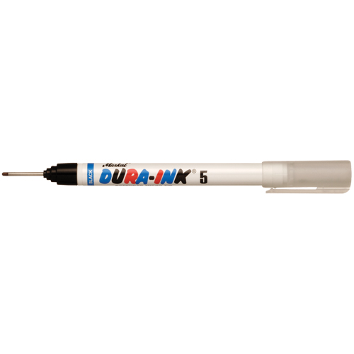Dura-Ink&reg; #5 Permanent Marker, Micro Tip, Black Fastek