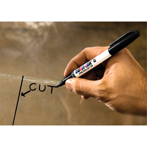 Dura-Ink&reg; #15 Permanent Marker, Fine, Silver Fastek