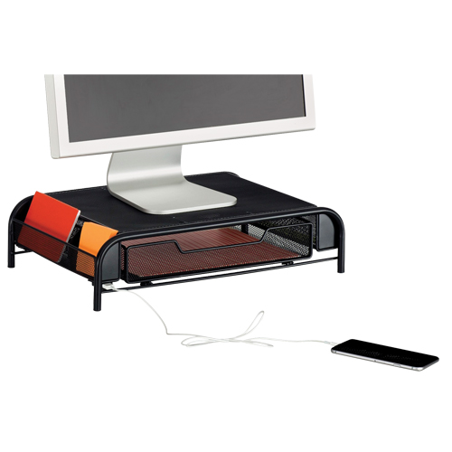 Onyx USB Powered Desk Organizer Fastek
